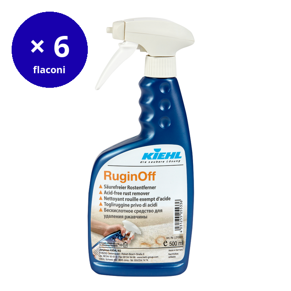 KIEHL RUGINOFF - 6 X 500 ML